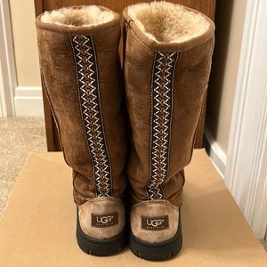 UGG Ultimate Tall Braid Boots.  Size 7